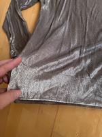 Feinstrick Pullover Gold Bronze Farben Art foiliert von ZARA in L Hessen - Pohlheim Vorschau