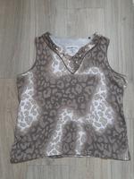 Top Canda braun beige weiß mit Schmucksteinen, Gr. 44 / 46 Nordrhein-Westfalen - Werl Vorschau