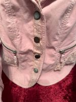 Biba Jacke Blazer Gr. 44 rosa Feincord mit Spitze edel - NEU Essen - Bredeney Vorschau