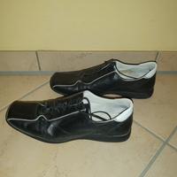 Leder Halbschuhe Schnürer schwarz weiß Gr. 39 Niedersachsen - Reppenstedt Vorschau