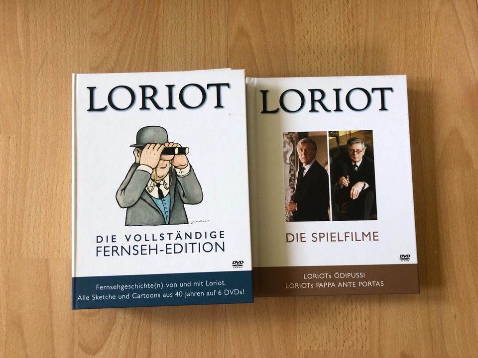 Loriot-Gesammelter Werke aus Film und Fernsehen im Schuber in Hildesheim