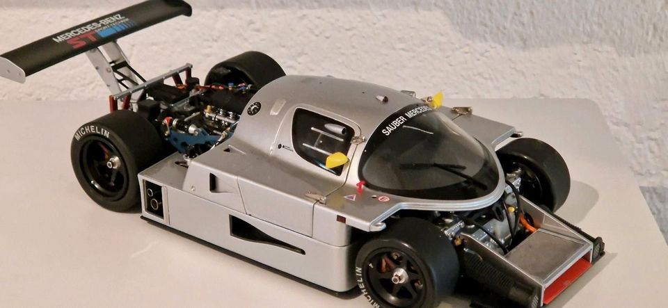 EXOTO 1/18 Sauber-Mercedes C9 Racing Legends in Mannheim