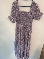 SHEIN VCAY Kleid mit Blume Muster, Rüschen violet /L Bonn - Beuel Vorschau