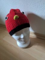 Strickmütze rot Huhn Augen Mütze KU 50 Dawanda Etsy Unikat 2,50€ Bayern - Hohenpeißenberg Vorschau