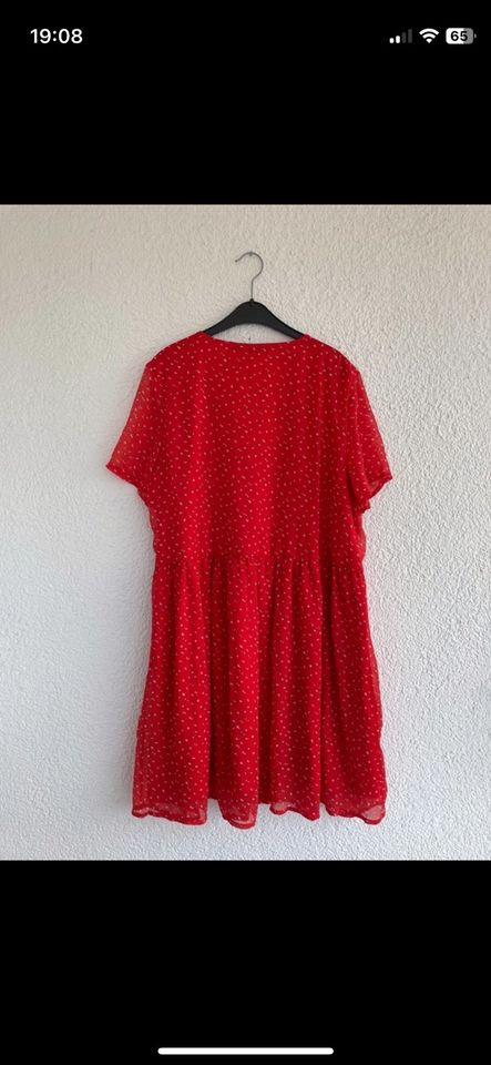 Kurzarm Sommerkleid von Vero Moda Gr. L/XL 40/42 Rot in Köln