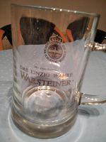 1 Liter Bier Glas /Krug von Warsteiner mit Spruch Müritz - Landkreis - Malchow Vorschau