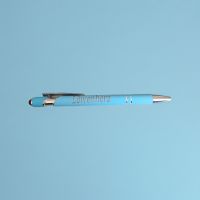 10 x Babyblauer Touchpen Kugelschreiber mit Wunschgravur Nordrhein-Westfalen - Erkelenz Vorschau