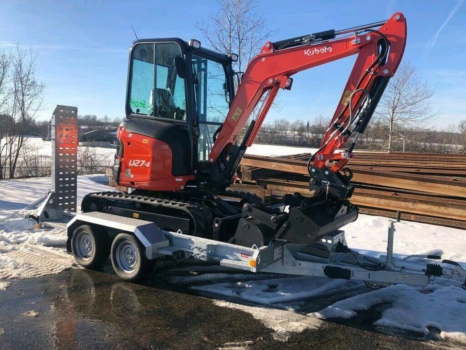 Bagger- und Erdarbeiten, Erdtransport in Geislingen an der Steige