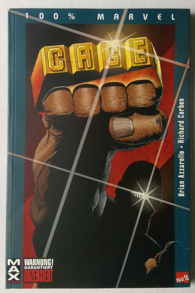 100% Marvel Nr. 1 Cage, von Brian Azzarello, Panini 2003 in Donauwörth
