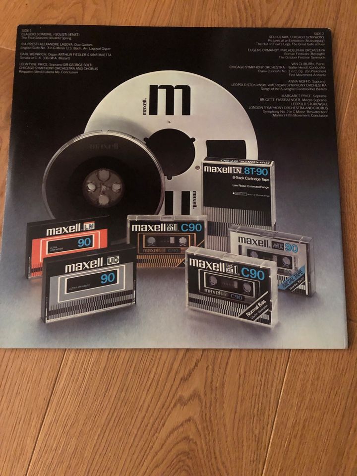 LP Vinyl Schallplatte Maxell Classics II Sampler in Regensburg