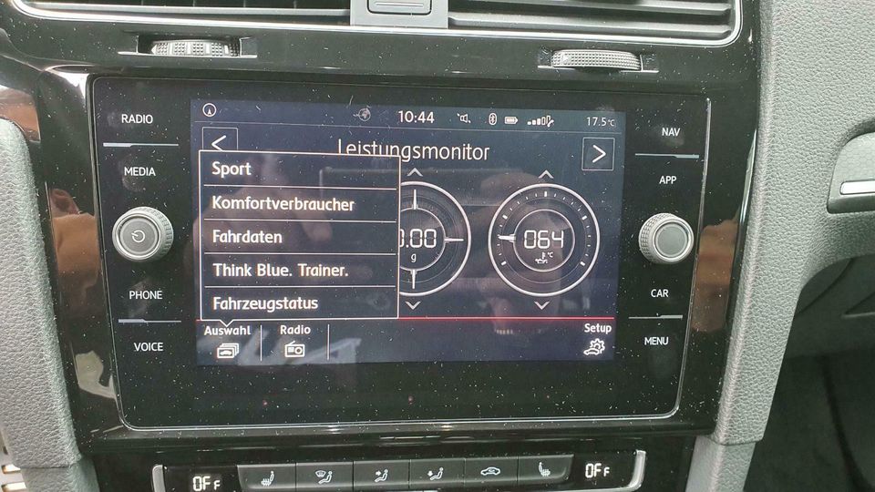 App-Connect Sprachbedienung Sport Monitor VW Golf 7 Passat B8 .. in Köln