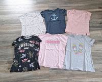 6x T-Shirt für Mädchen Gr. 158 Yigga, H&M Niedersachsen - Lingen (Ems) Vorschau