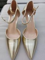 Absatz Schuhe Gold 37 Nordrhein-Westfalen - Warburg Vorschau