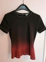 Levis Levi's T-Shirt XS Ombre Dip Dye schwarz rot Düsseldorf - Benrath Vorschau