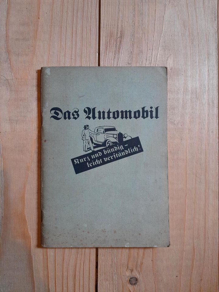 altes Handbuch Buch Adam OPEL A.G." Das Automobil " 1930 Prospekt in Niederwiesa