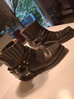 Schwarze schwere Lederstiefel Gr 39,5 Baden-Württemberg - Rheinstetten Vorschau