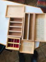 7 Stück Diakästchen aus Holz, EX DDR, Ernst STRAUSS KG, Holzwaren Hessen - Darmstadt Vorschau