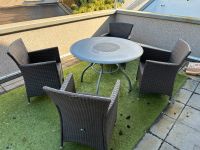 Gartentisch und 4 Rattan Stühle von Sunfun Rheinland-Pfalz - Großmaischeid Vorschau