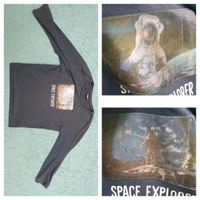 Neu Pullover Sweatshirt Astronaut 3D Bild FRY DAY Gr 128/134 Brandenburg - Dallgow Vorschau