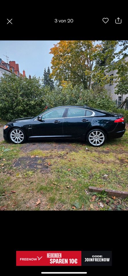 auto Jaguar, XF top gefleckt in Hamburg