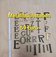 Metallbuchstaben Konvolut 59 Euro zusammen Brandenburg - Rheinsberg Vorschau