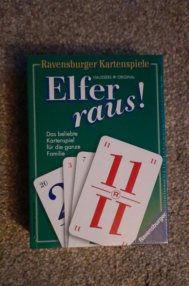 Kartenspiel Elfer raus OVP neu in Weyhausen