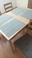 4 Stühle plus Tisch zu verkaufen Hessen - Burgwald Vorschau