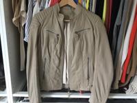 Beige Lederjacke in Größe 40 Rheinland-Pfalz - Albig Vorschau