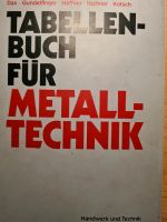 Tabellen Buch Für Metalltechnik Rostock - Toitenwinkel Vorschau