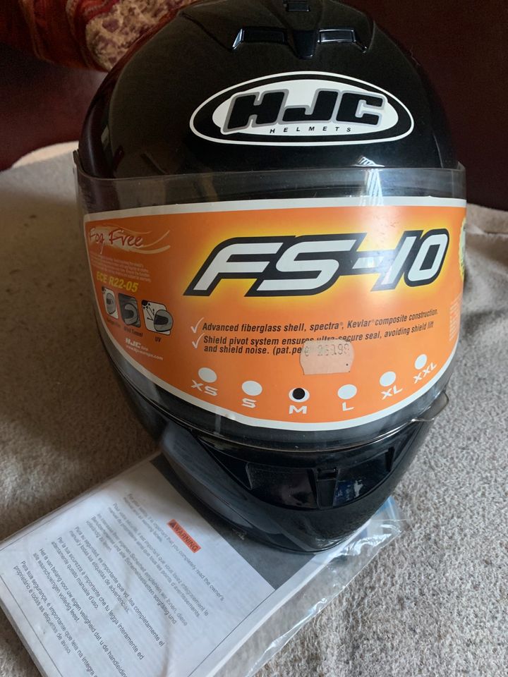 Sturzhelm HJC FS10 Ungetragen in Lüdinghausen