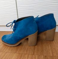 Esprit 37 Ankle Boots Stiefelette royal blau Stiefel Leder Bayern - Alzenau Vorschau