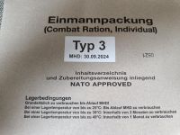 Einmannpackung Typ 3 Bayern - Schweinfurt Vorschau