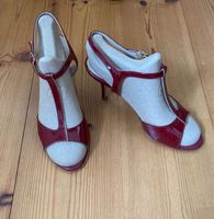 Entonces Naima Birmen Tango Schuhe Gr. 41 / 8cm Lack rot, Berlin - Steglitz Vorschau
