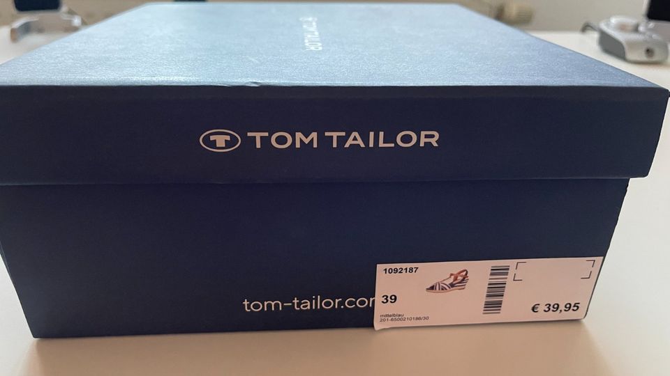 TOM TAILOR Sandalen Größe 39  "NEU" in Wallenhorst