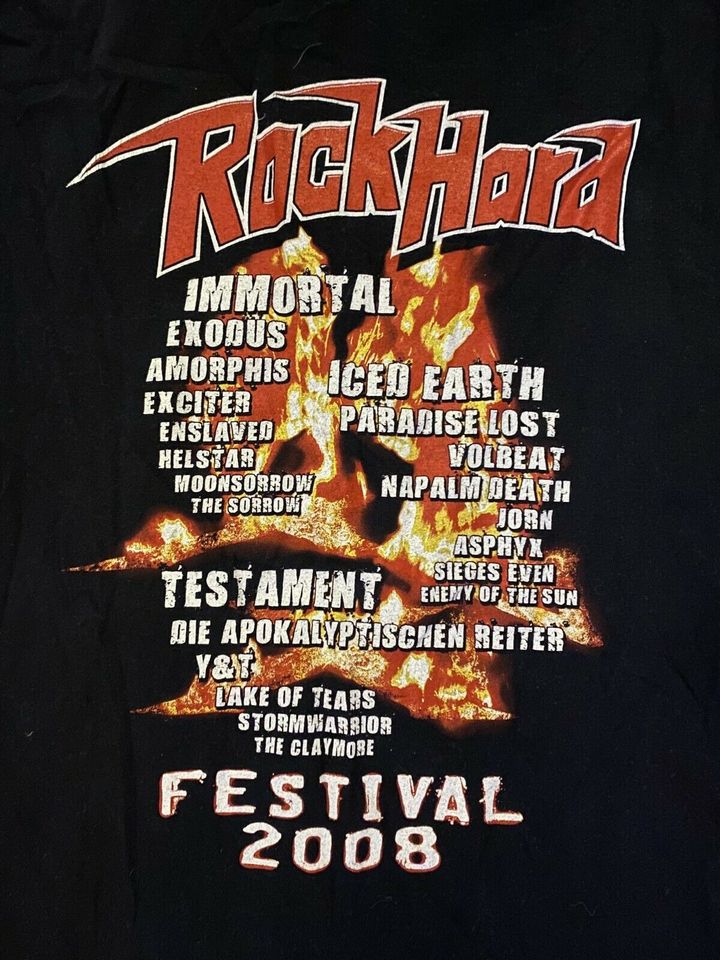 Immortal Paradise Lost Volbeat Bandshirt T Shirt Tour Festival L in Oberhausen