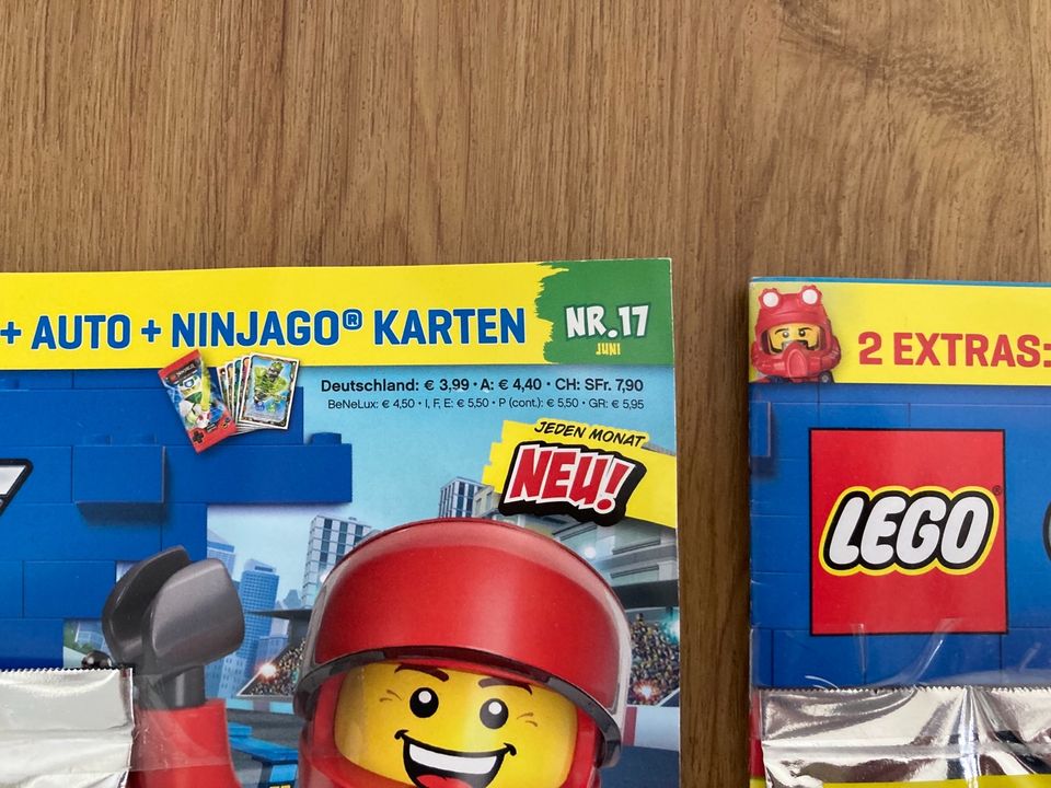 Lego City Nr. 17 und 24 Minecraft Nr. 18 je 3 € in Mühldorf a.Inn