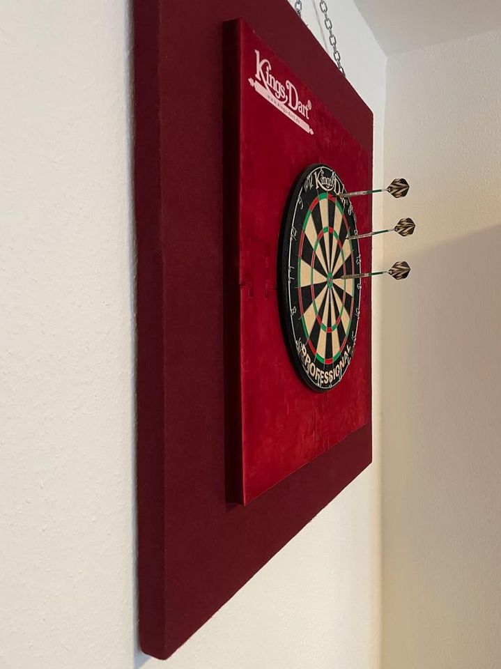 Dart-Schallschutz, Dart-Wandschutz, Dartboard