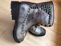 ASH Boots Gr. 39 antik-platin-gold mit Nieten Nordrhein-Westfalen - Troisdorf Vorschau