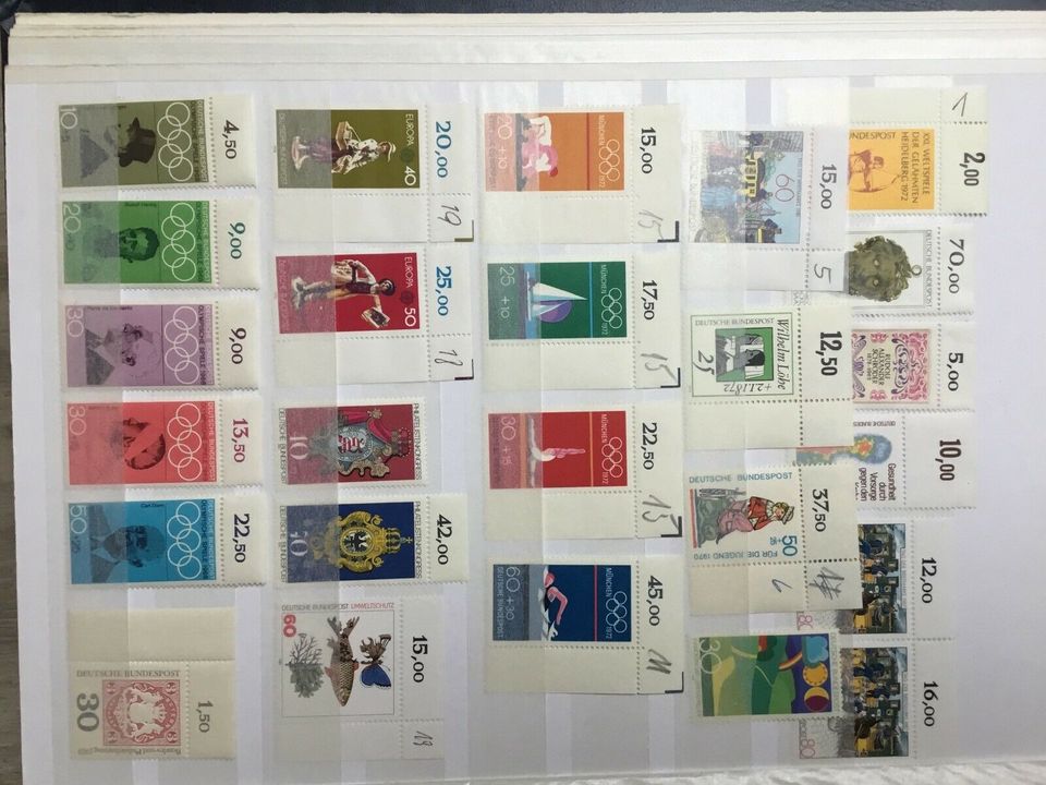 Briefmarken BRD, Niederlande und Diverse - Teil 1 in Nettetal