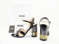Moschino Sandaletten Riemensandalette Sandal Schwarz Leder 39 Hessen - Stadtallendorf Vorschau