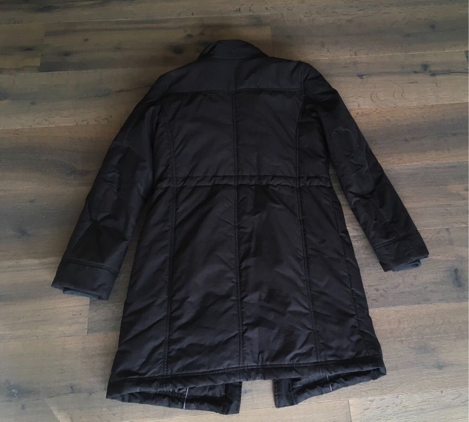 Esprit Winterjacke, Gr. S, Mantel, schwarz in Linsengericht