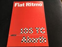 Fiat Ritmo Abarth 105 / 125 TC Prospekt von 1982 Kiel - Steenbek-Projensdorf Vorschau