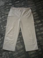 Leichte Culotte 7/8 Hose Sommerhose Gr. 46 Cremefarben Bayern - Haselbach b. Mitterfels Vorschau