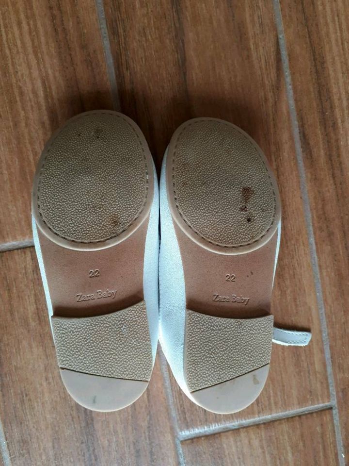 Ballerina, Spangenschuh, Taufe, Hochzeit, Zara baby in Nauen