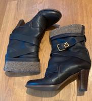 Gefütterte braune Stiefelette Leder Chloé 38.5 Hessen - Darmstadt Vorschau
