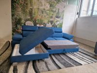 EXXPO SOFA FASHION Ecksofa Locarno N2576 von Otto, Bettfunktion, Sitztiefenverstellung, Bettkasten, Softstruktur blau. Otto Polster bis zu -80% der Uvp bei Wuppertal. Nordrhein-Westfalen - Hagen Vorschau