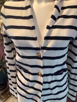 GANT , klasse SWEAT-BLAZER weiß-blau gestreift ,Gr. S Beuel - Holzlar Vorschau