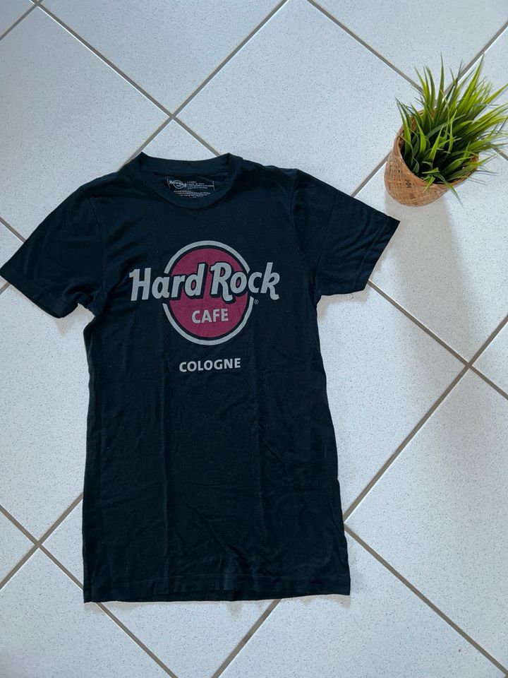 Hard Rock T Shirt Cologne Köln XS 164 schwarz in Walldürn