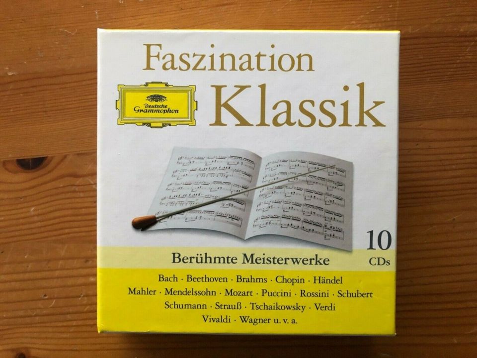 CD-Box Deutsche Grammophon - Faszination Klassik - 10 CD in Papenburg
