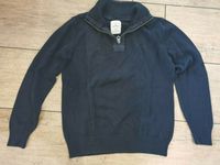 warmer Pulli Pullover Tom Tailor M schwarz mit Zipper Niedersachsen - Lemförde Vorschau